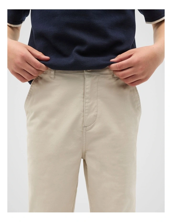 Chino Pant in Beige image 3