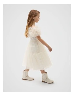 Tulle Dress in Classic Cream