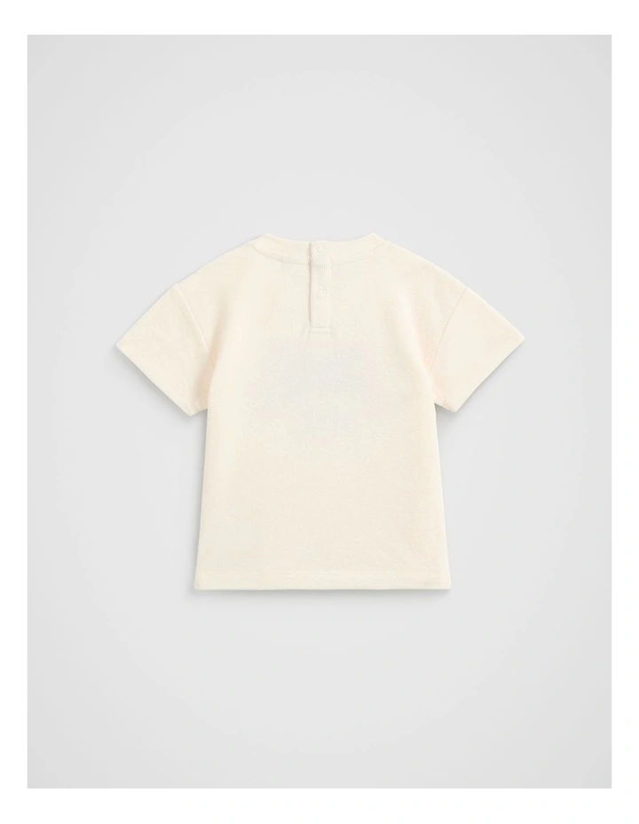 Pony Tee in Vintage Cream image 2