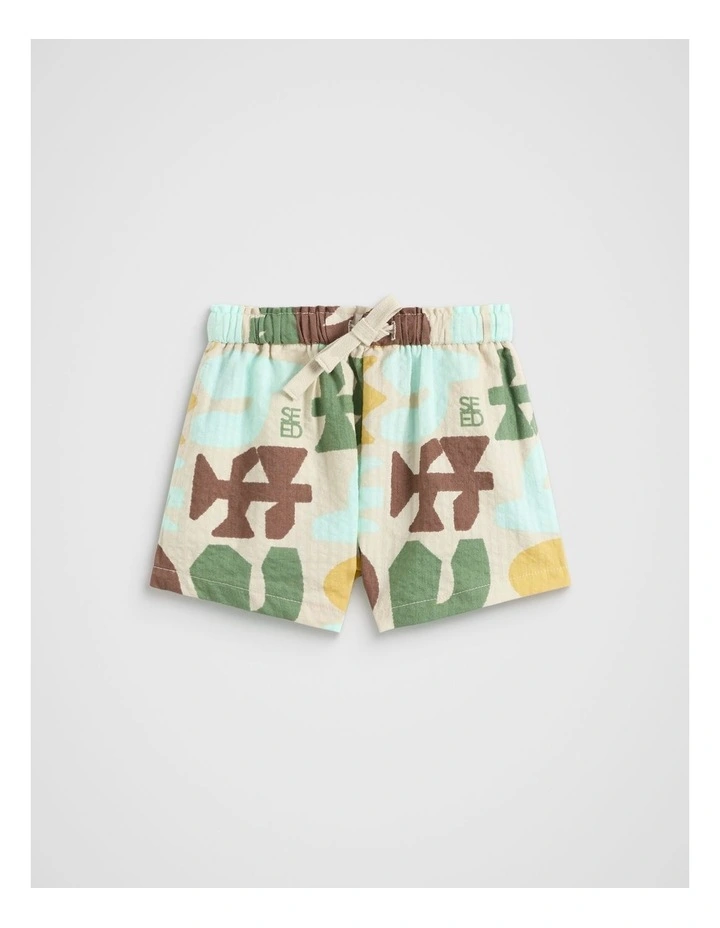 Abstract Print Short in Multi image 1