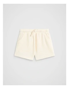 Textured Short in Vintage Cream