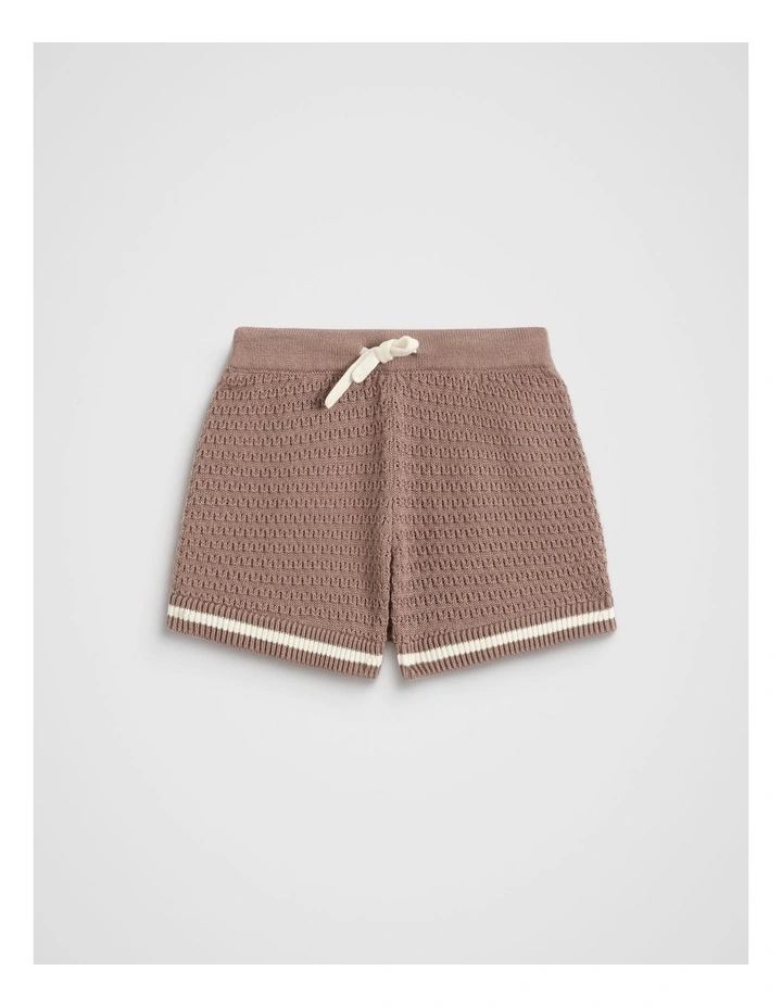 Knit Short in Mousse image 1