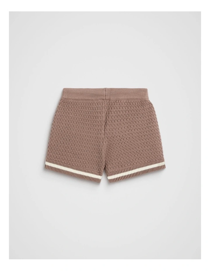 Knit Short in Mousse image 2