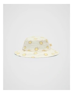 Reversible Sun Hat in Sunshine