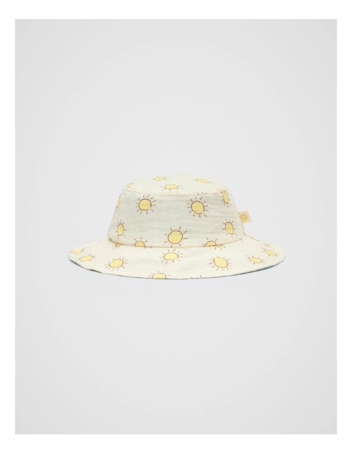 Reversible Sun Hat in Sunshine image 1