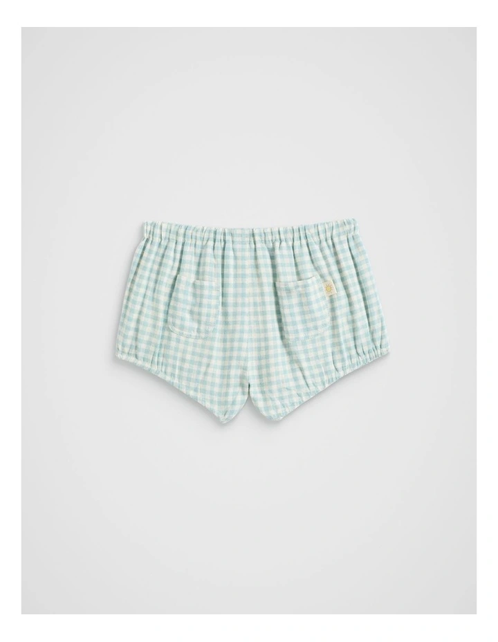 Gingham Bloomer in Seaspray image 2