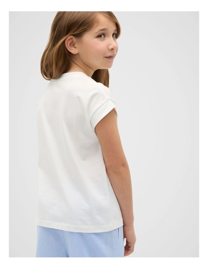 Abstract Logo Tee in Canvas image 2