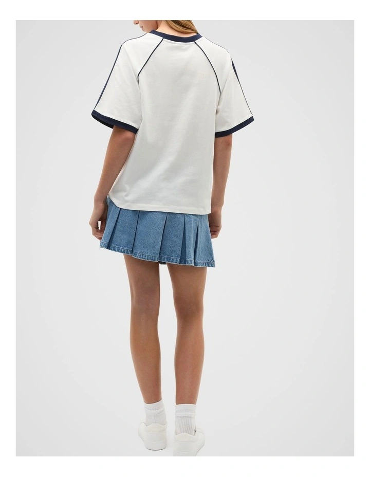 Club De Sport Tee in White image 2