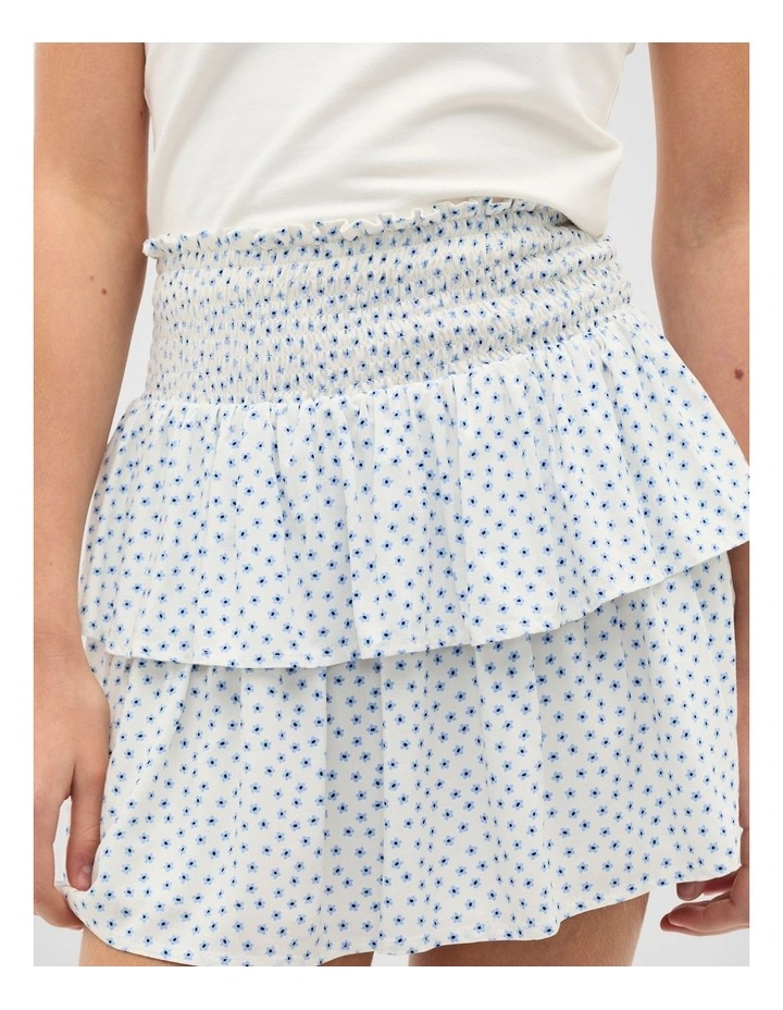 Ditsy Skirt in Canvas image 3