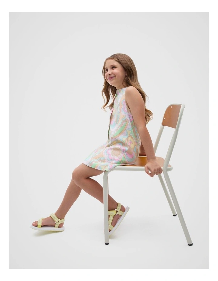 Paisley Dress in Multi image 3