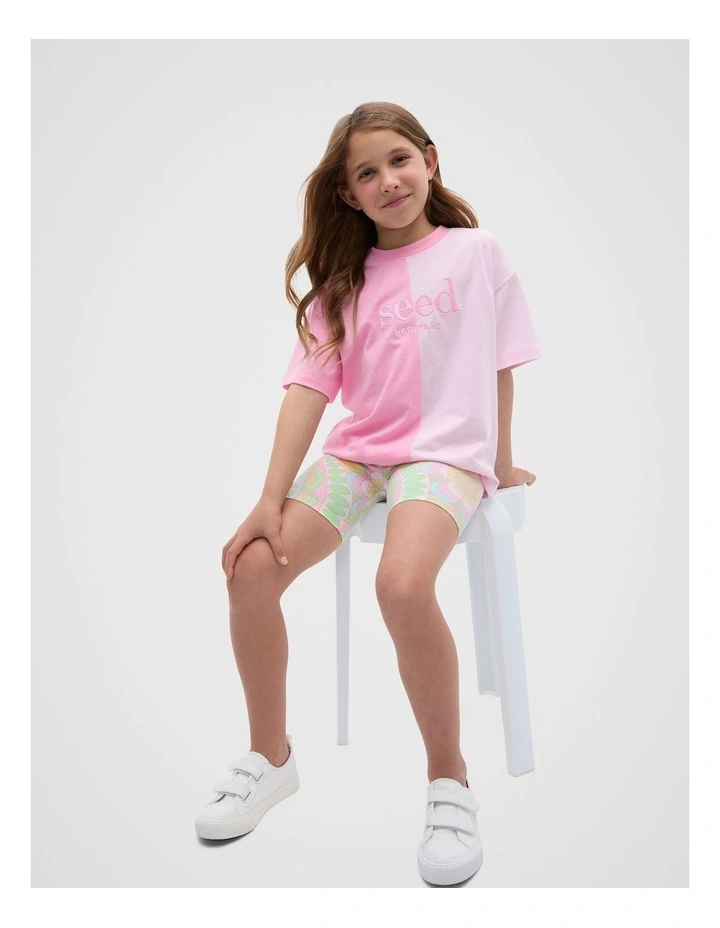 Paisley Bike Short in Multi image 1