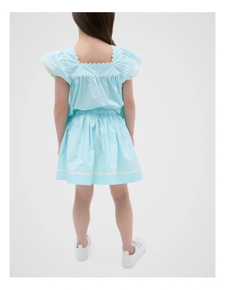 Ric Rac Skirt in Skyway image 2