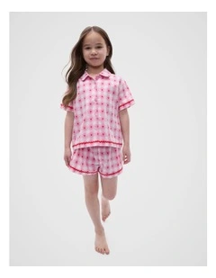 Heart Check Pyjama in Candy Pink