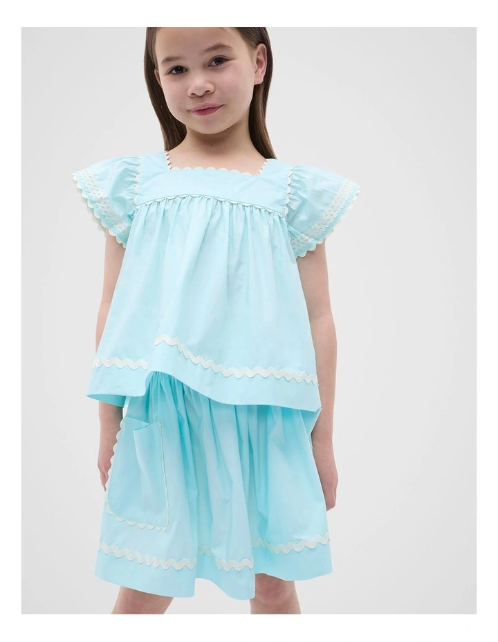 Ric Rac Top in Skyway image 1