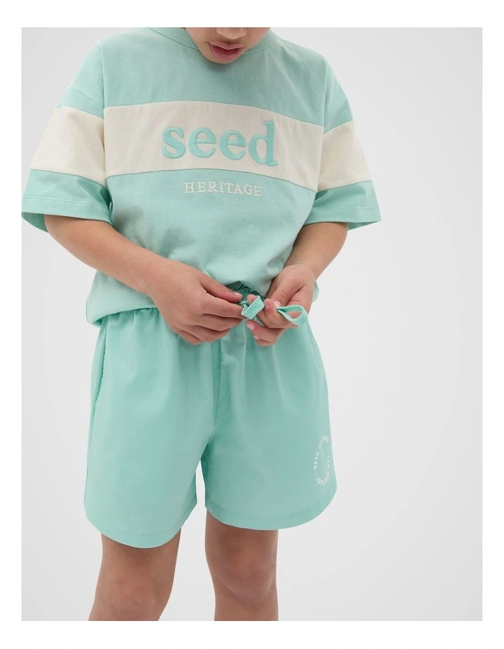 Core Garment Dye Short in Washed Navy image 1