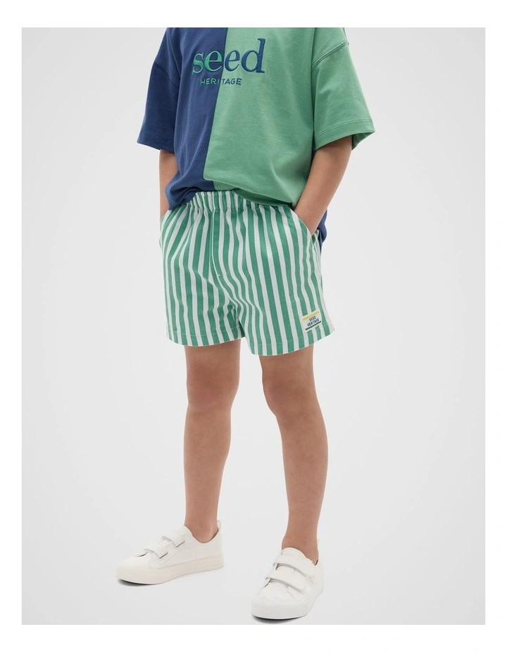 Vacay Shorts in Green image 1