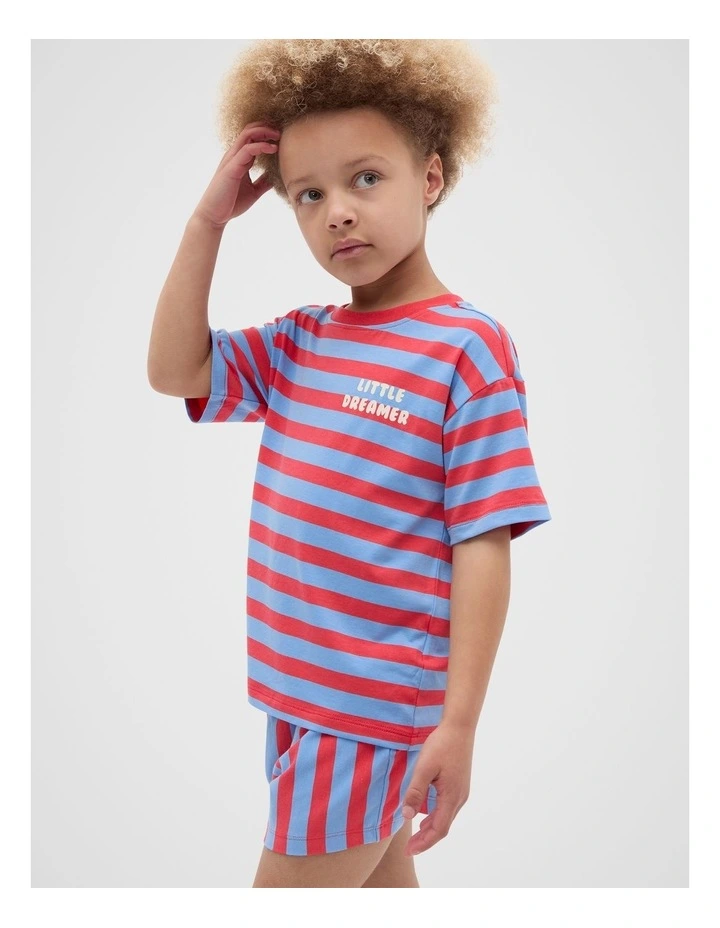 Dreamer Pyjama in Multi Stripe image 3