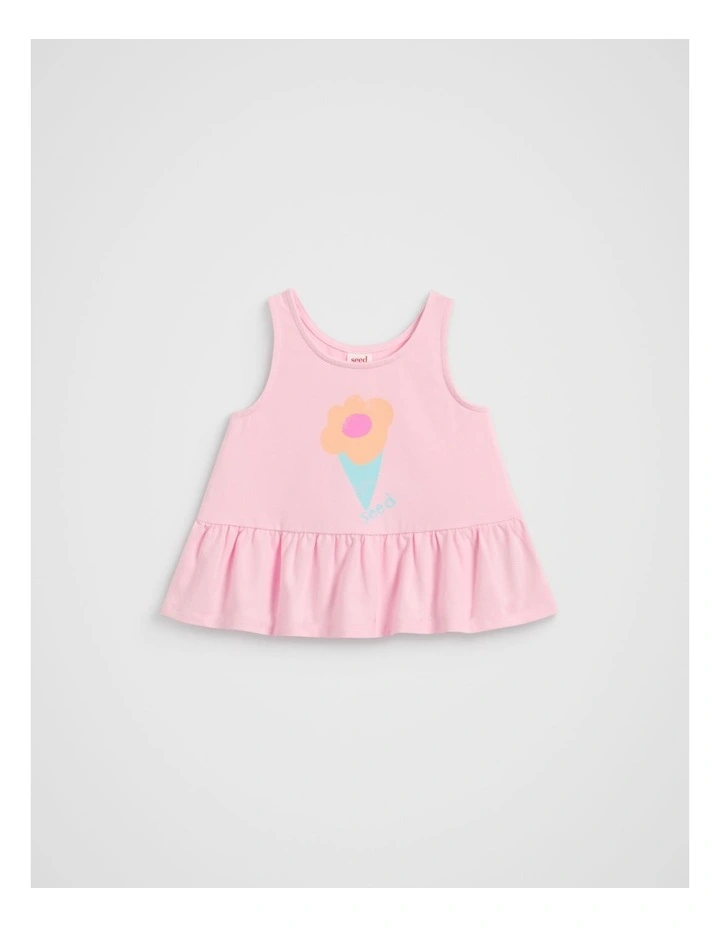 Ice Cream Tank in Cherry Blossom image 1