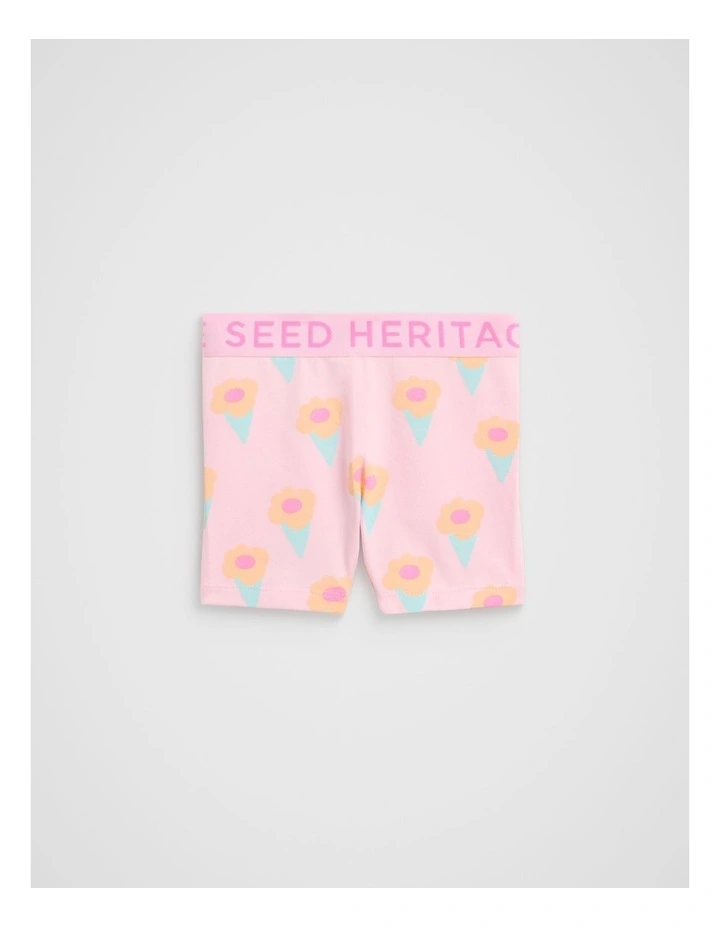 Ice Cream Bike Short in Cherry Blossom image 1