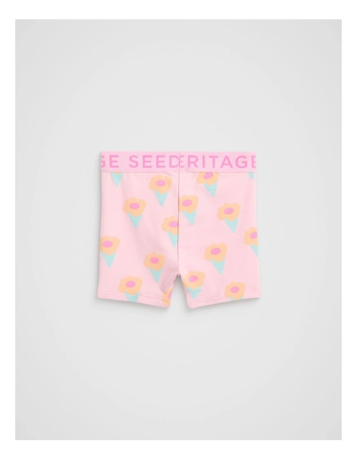 Ice Cream Bike Short in Cherry Blossom image 2