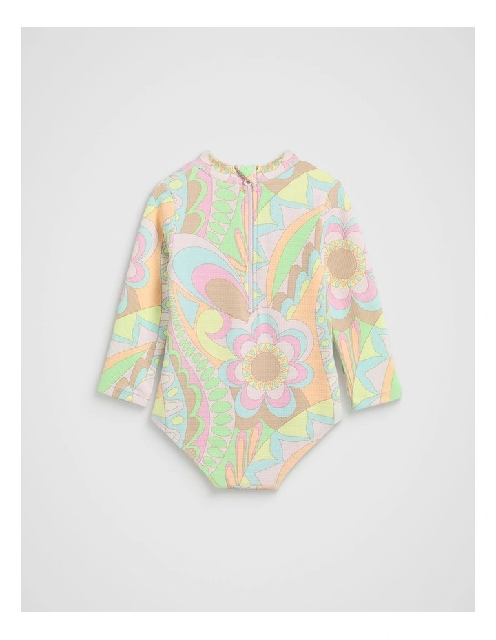 Paisley Rashsuit in Multi image 2