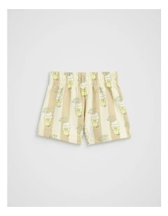 Ice Cream Short in Ecru