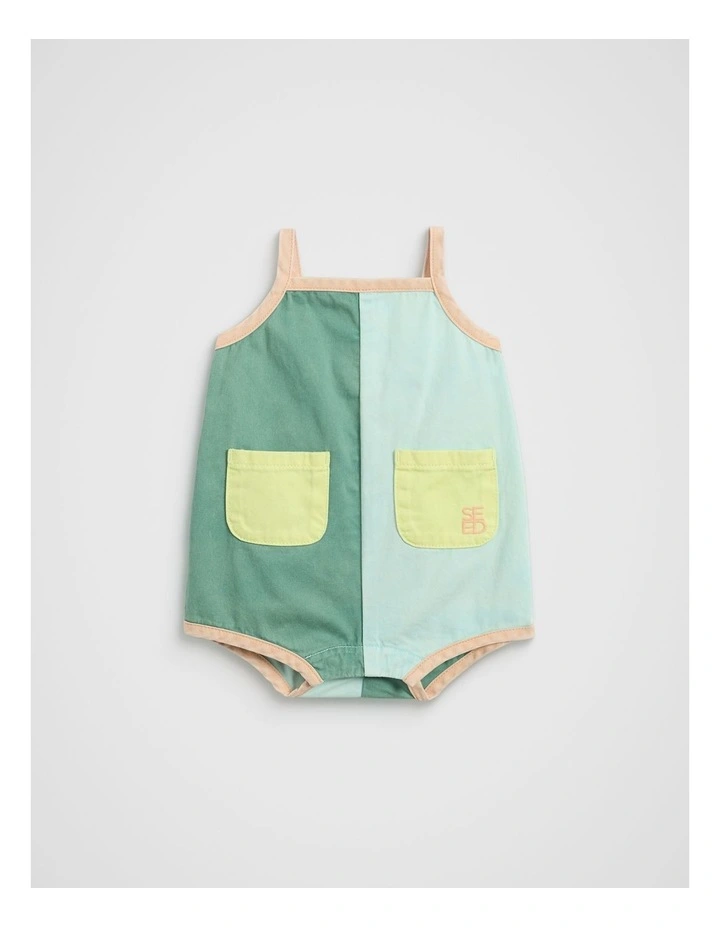 Colourblock Overall in Multi image 1