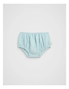 Waffle Bloomer in Soft Blue