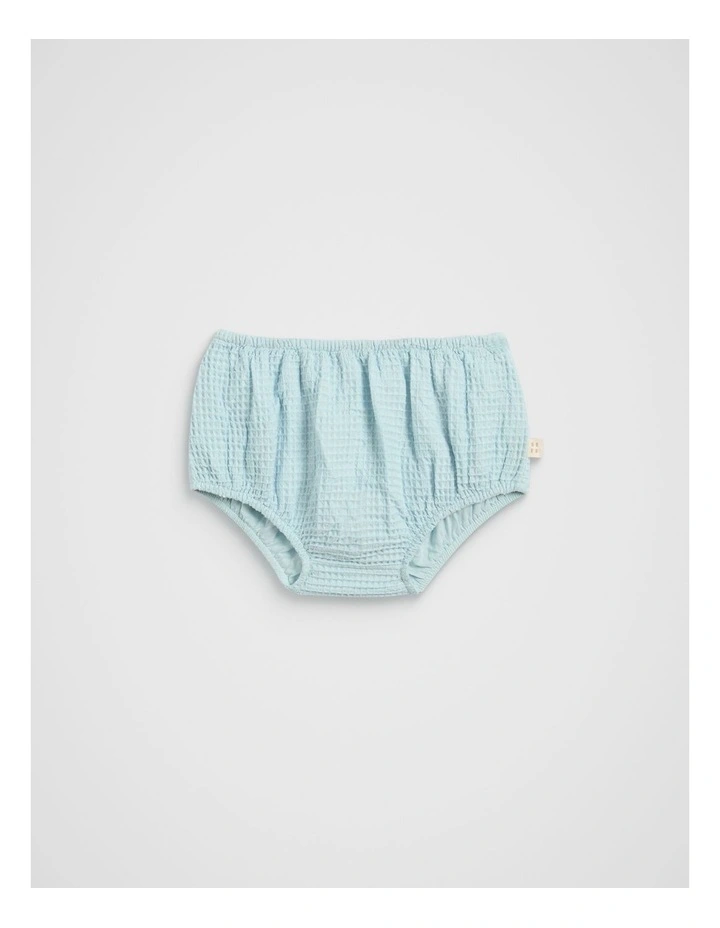 Waffle Bloomer in Soft Blue image 1