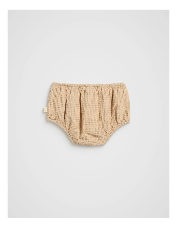 Waffle Bloomer in Ecru image 2