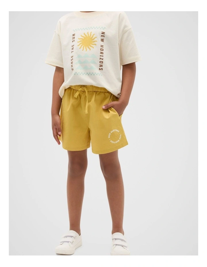 Core Garment Dye Short in Desert Sand image 1