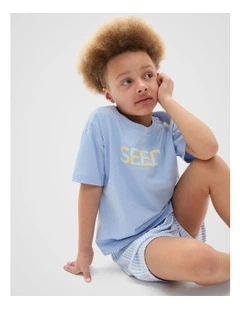 Logo Pyjama in Luna Blue