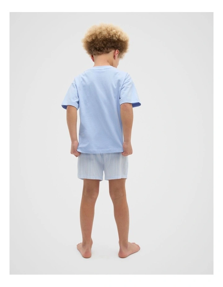 Logo Pyjama in Luna Blue image 2