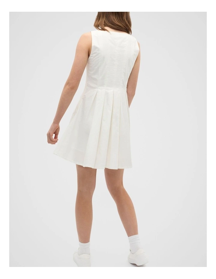 Panelled Dress in Canvas image 2