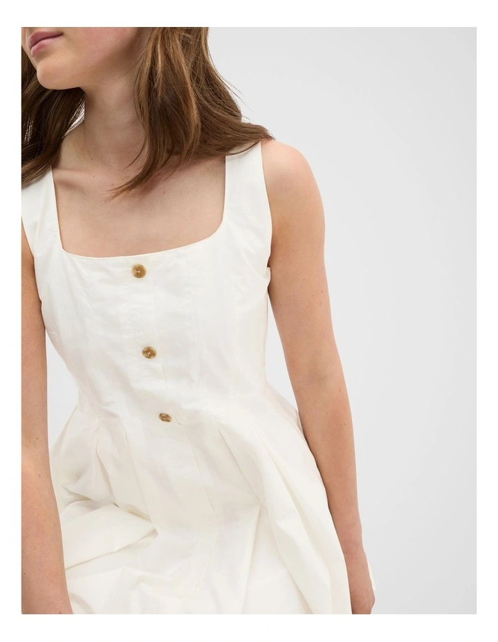 Panelled Dress in Canvas image 4