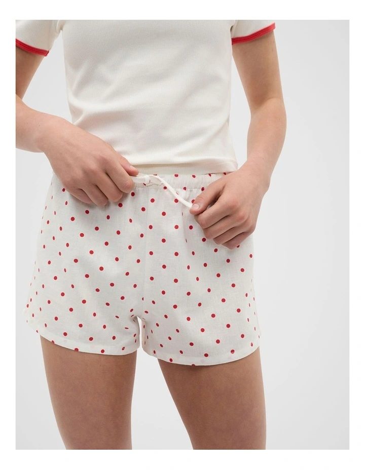 Spot Short in Strawberry Red image 1