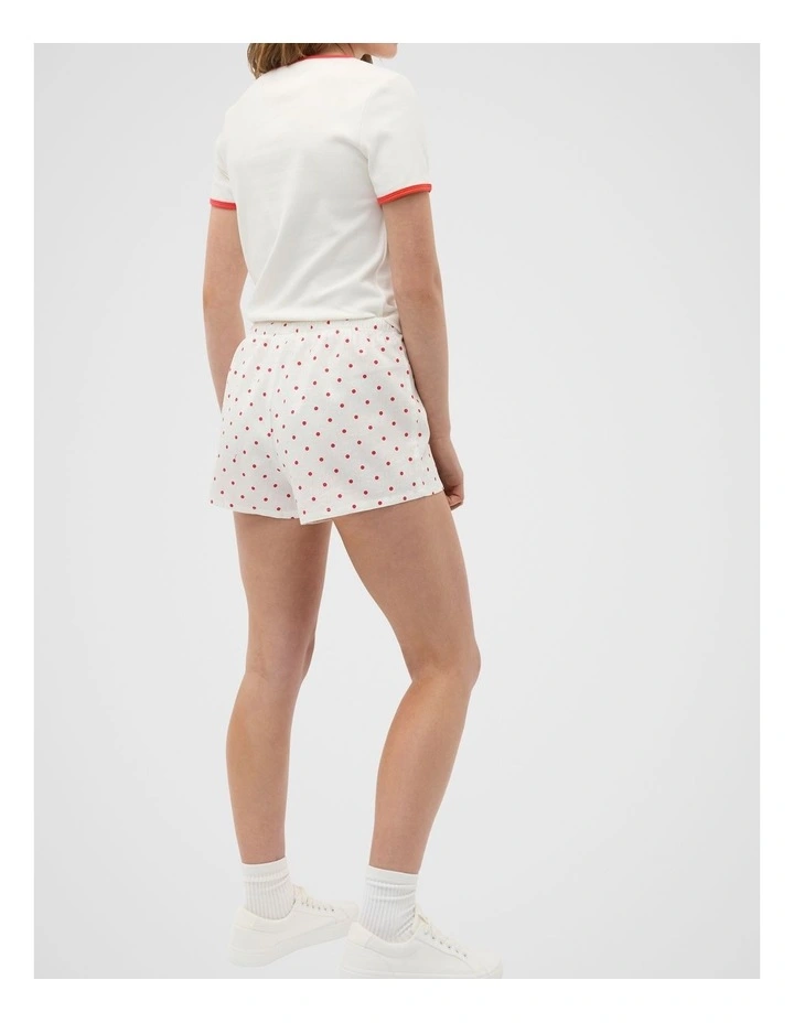 Spot Short in Strawberry Red image 2