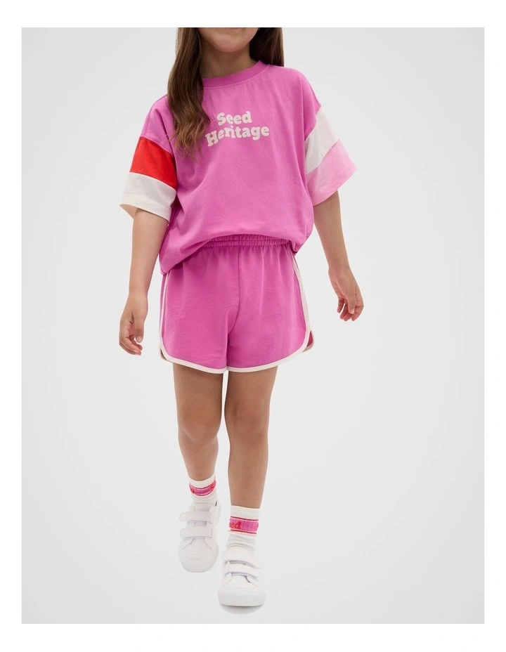 Retro Pocket Short in Wild Berry image 1