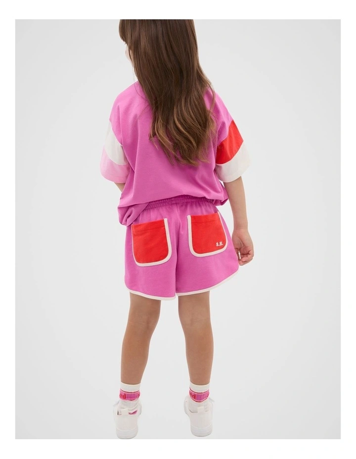 Retro Pocket Short in Wild Berry image 2