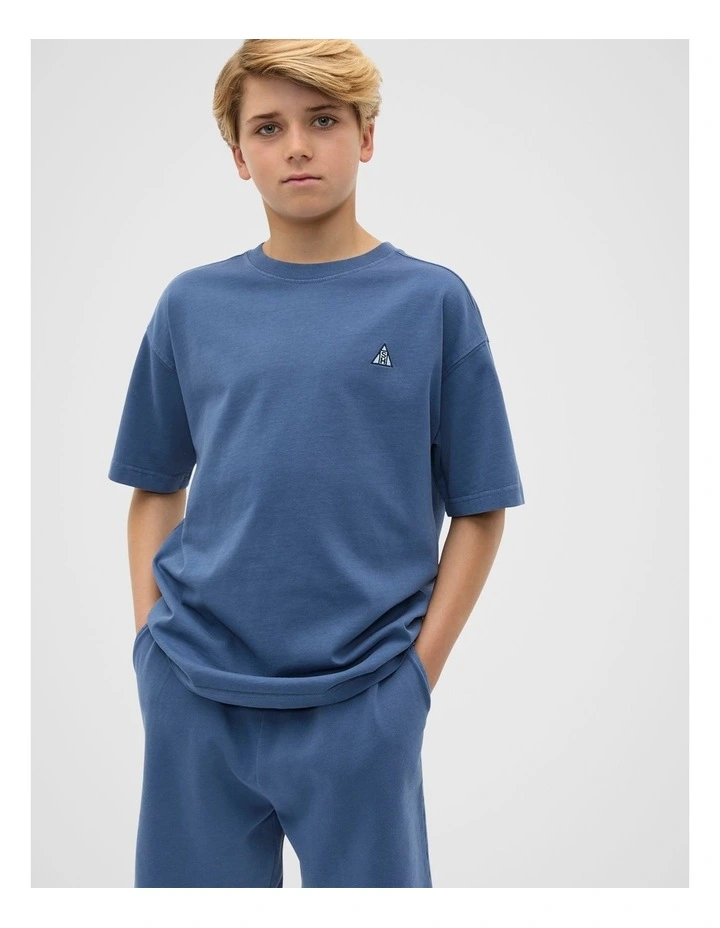 Garment Dye Tee in Blue image 1