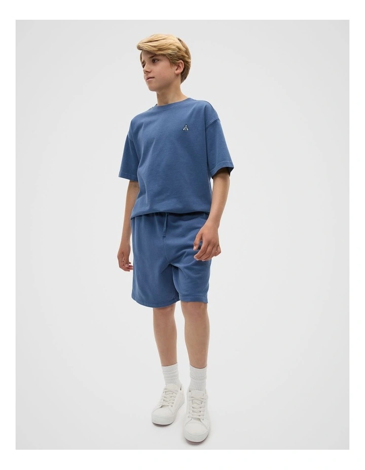 Garment Dye Tee in Blue image 4