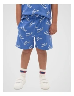 Logo Short in Azure Blue