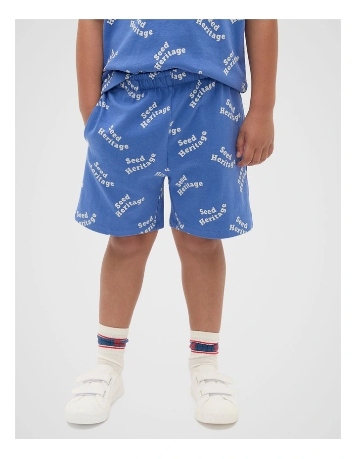 Logo Short in Azure Blue image 1