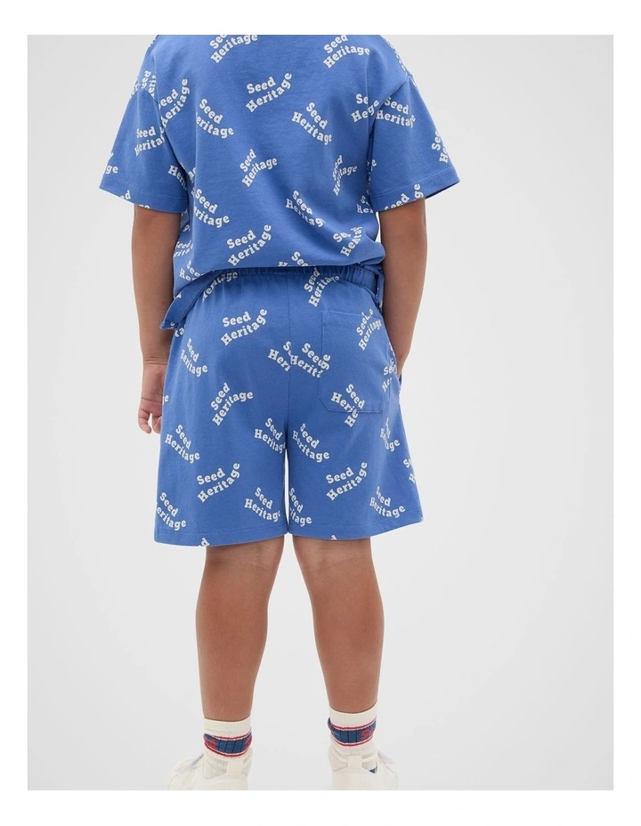 Logo Short in Azure Blue image 2