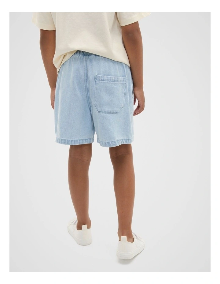 Everyday Denim Short in Cloud Blue Wash image 2