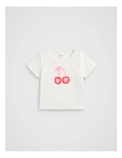 Cherry Tee in Canvas