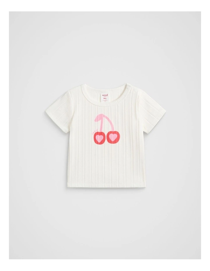 Cherry Tee in Canvas image 1