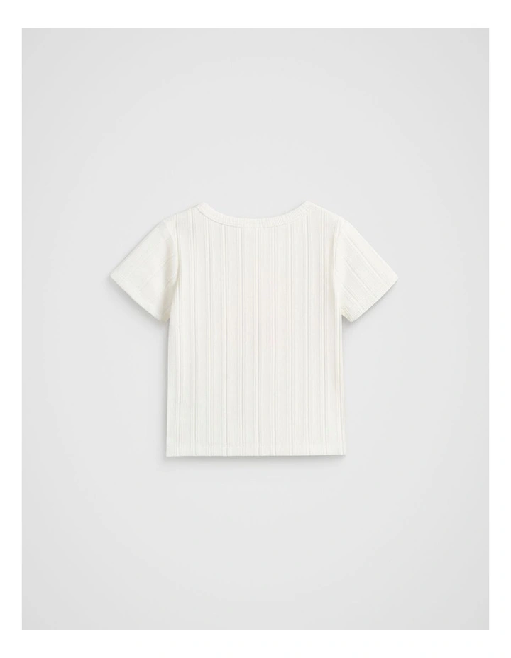 Cherry Tee in Canvas image 2