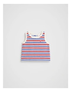 Retro Stripe Tank in Multi