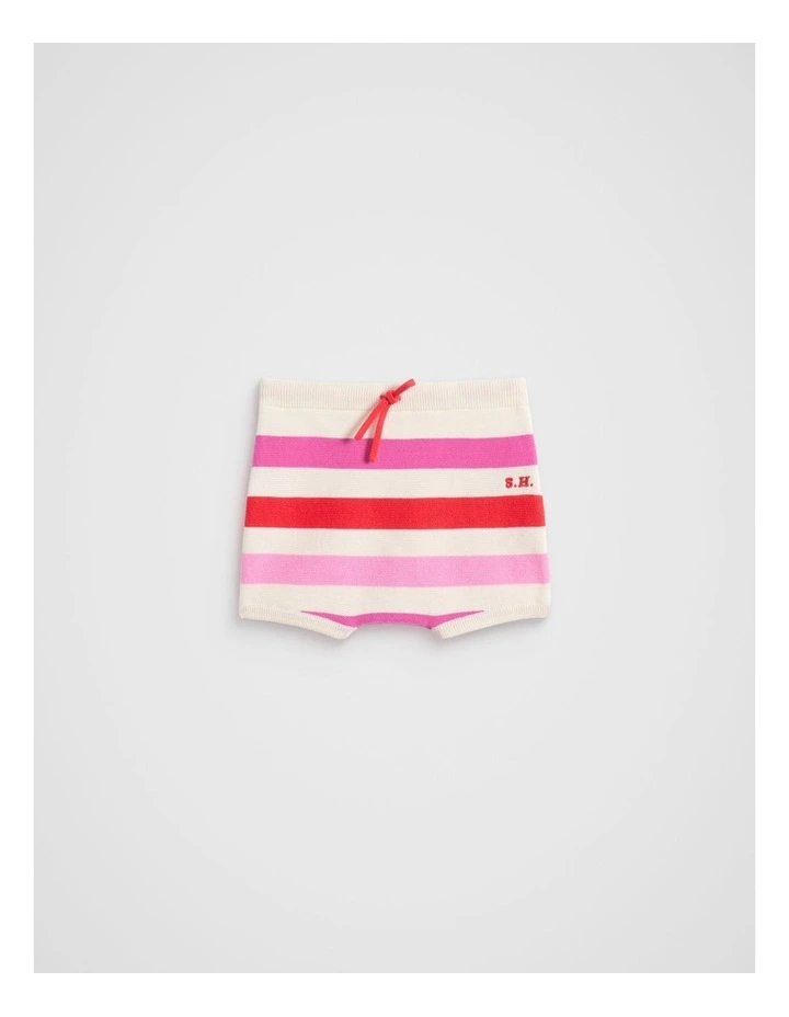 Stripe Knit Bloomer in Vintage Cream image 1